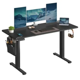 biurko-elektryczne-regulowane-czarne-regulacja-pamiec-ergonomiczne-140-cm