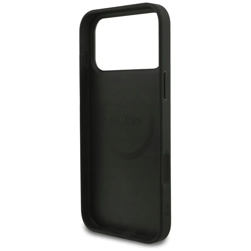 guess-grained-ring-magsafe-etui-iphone-17-pro-max-czarny