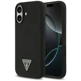 guess-silicone-triangle-logo-magsafe-etui-iphone-17-czarny