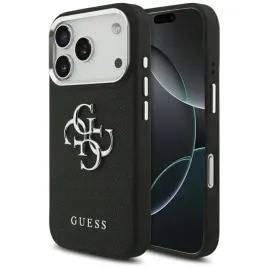 guess-grained-big-4g-classic-logo-etui-iphone-17-pro-czarny