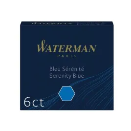 naboje-waterman-do-pior-krotkie-niebieskie-6-sztuk