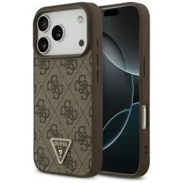 guess-leather-4g-triangle-strass-magsafe-etui-iphone-17-pro-brazowy