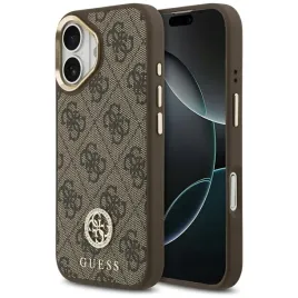 guess-4g-strass-logo-magsafe-etui-iphone-17-brazowy