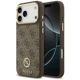 guess-4g-strass-logo-magsafe-etui-iphone-17-pro-max-brazowy