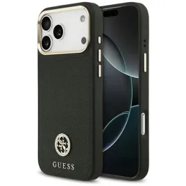 guess-grained-strass-logo-magsafe-etui-iphone-17-pro-max-czarny