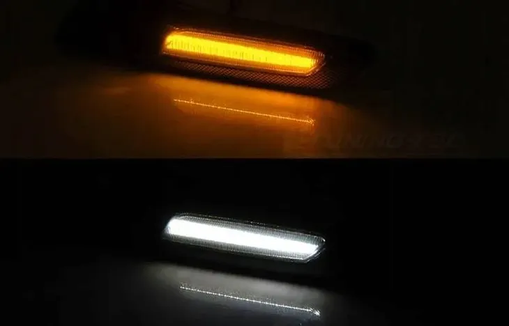 migacze-bmw-e60-e90-e92-e82-led-black-polysk-stan-nowy