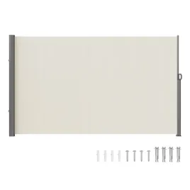 markiza-boczna-vevor-160x300-cm-bezowa-poliester-180g-mocna-rama-zelazna