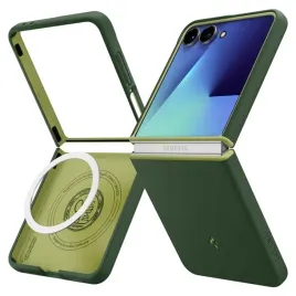 spigen-nano-pop-mag-magsafe-etui-do-samsung-galaxy-z-flip-7-avo-green