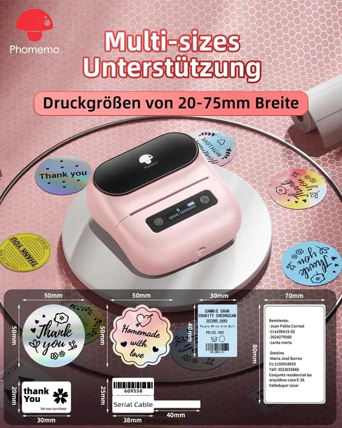 phomemo-drukarka-etykiet-bluetooth-termiczna-przenosna-stan-opakowania-oryginalne