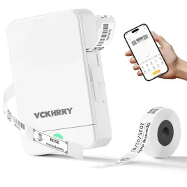 vckhrry-drukarka-etykiet-bluetooth-termotransferowa-biala