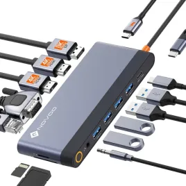 novoo-stacja-dokujaca-4k-hdmi-pd-100w-usb-c-ethernet