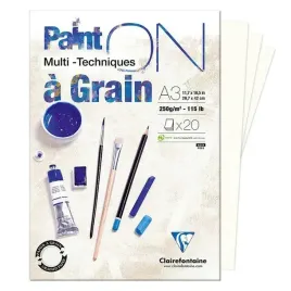 blok-klejony-a3-paint-on-a-grain-20ark-250g-clairefontaine