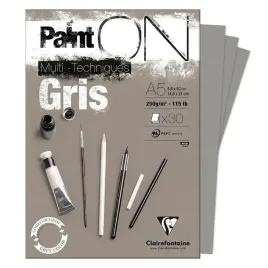 blok-klejony-a5-paint-on-gris-30ark-250g-clairefontaine