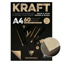 blok-klejony-blackandbrown-kraft-21x297cm-60ark-clairefontaine