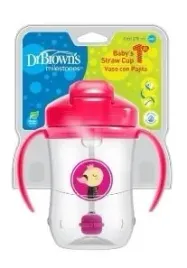 dr-brown-s-kubek-pierwsza-slomka-270ml-rozowy