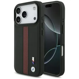 bmw-m-perforated-stripe-logo-magsafe-etui-iphone-17-pro-czerwony