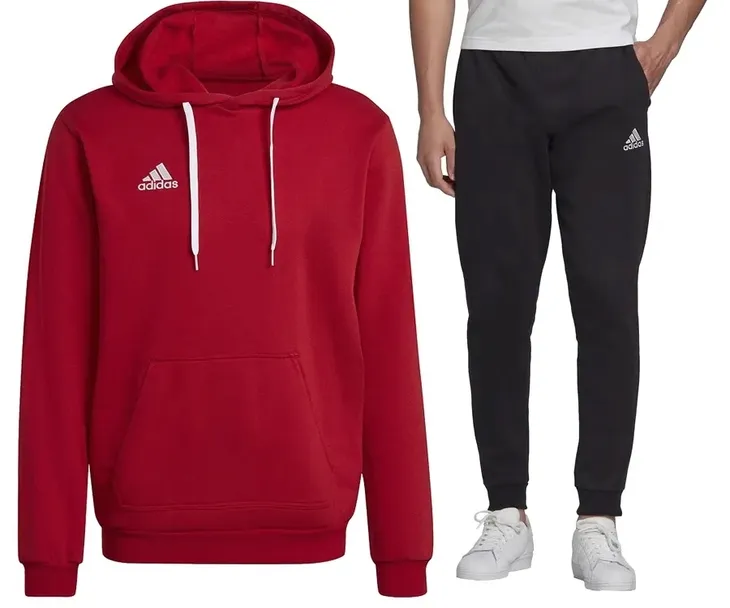 ADIDAS dres komplet bluza spodnie BAWEŁNIANY r.S