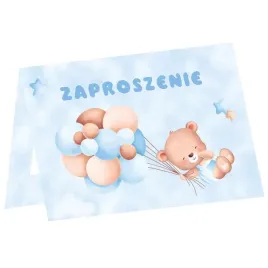 zaproszenia-misie-z-balonikami-blekitny-congee-6-szt