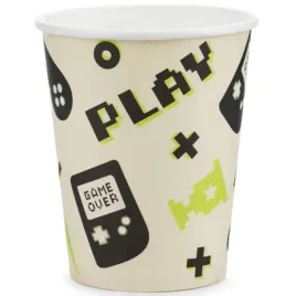 kubeczki-papierowe-gamer-partydeco-220-ml-6-szt
