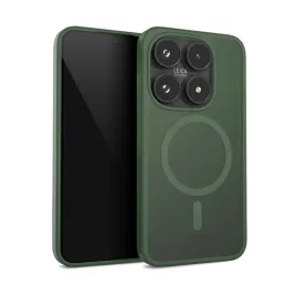 crong-hybrid-matte-magnetic-etui-magsafe-xiaomi-17-zielony