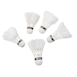 donnay-lotki-do-badmintona-z-pior-5-szt-bialy