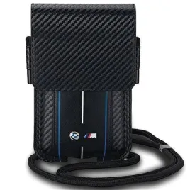 torebka-bmw-bmpsp15xmscakl-wallet-bag-czarny-black-carbon-blue-stripes