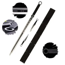 miecz-treningowy-ninja-i-noze-do-rzucania-fm-644d-plus-pochwa-nylonowa