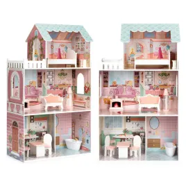 duzy-domek-dla-lalek-z-kompletem-mebelkow-ecotoys-ecotoys-3157-5905817000