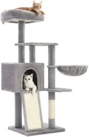 legowisko-dla-kota-135-cm-male-drzewko-wielopoziomowy-drapak-jasnoszary