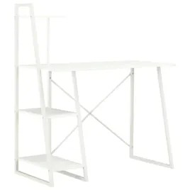 biurko-z-regalem-biale-102x50x117-cm