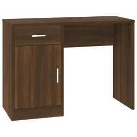 biurko-z-szuflada-i-szafka-brazowy-dab-100x40x73-cm