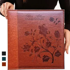 album-skorzany-drzewo-600-kieszeni-vintage-rodzinny34-x-31-cm-prezent