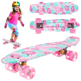 fiszka-deskorolka-dla-dzieci-swiecace-kola-led-56cm-solidna-kwiaty-abec7