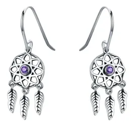 srebrne-kolczyki-fioletowy-dreamcatcher-czerwinski