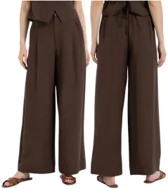 spodnie-damskie-szeroka-nogawka-typu-wide-leg-z-lyocellu-brazowe-moraj-m