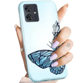 etui-do-motorola-moto-g54-5g-wzory-motyle-butterfly-barwne-obudowa-case