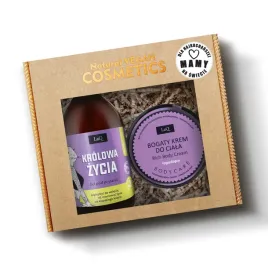 prezent-dla-kobiety-zestaw-damski-zel-pod-prysznic-krem-niezapominajka-laq