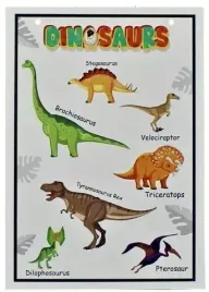tabliczka-kolorowa-zawieszka-dla-dziecka-dinozaury