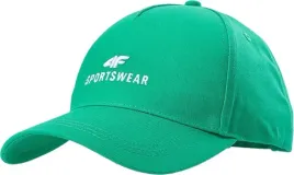 czapka-z-daszkiem-uniseks-4fwss24acabu266-zielona-l-xl