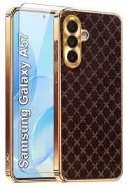 skorzane-etui-gold-case-wzor-kratki-do-samsung-galaxy-a57-5g-szklo-hart