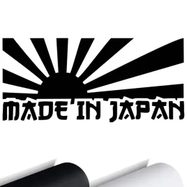 naklejka-grafika-na-samochod-auto-made-in-japan-jdm-sticker-sun-slonce-15x7