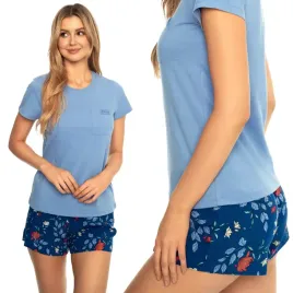 pizama-damska-henderson-ava-bawelniana-z-krotkim-rekawem-xxl