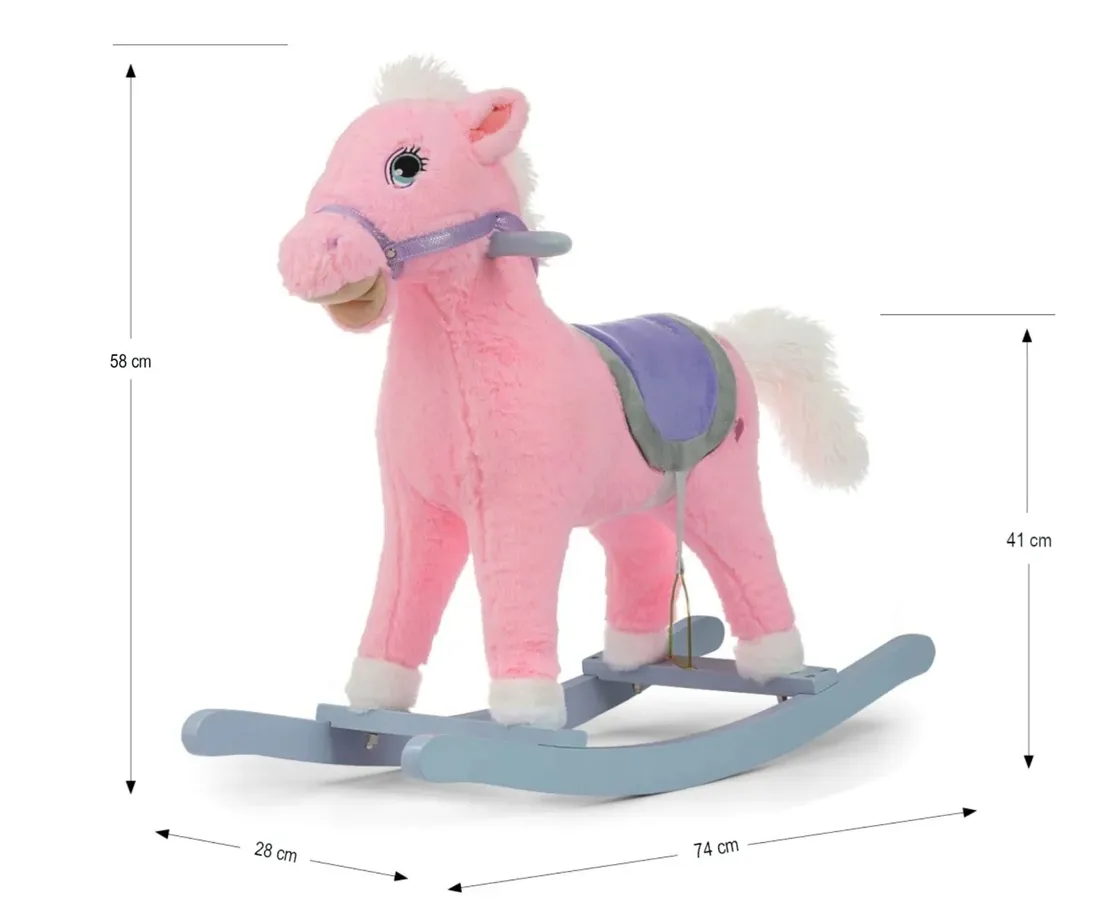 milly-mally-kon-latek-pink-stan-nowy