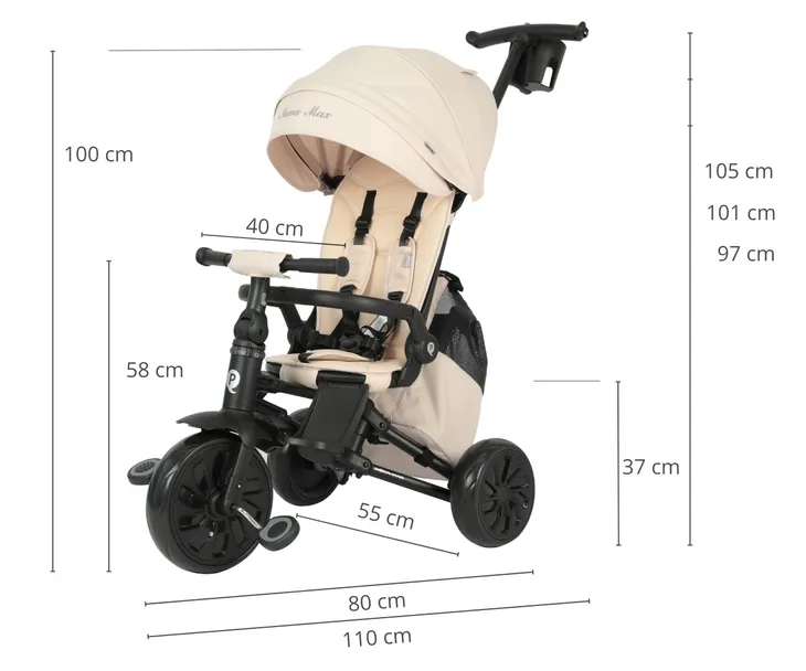 qplay-rowerek-trojkolowy-nova-max-beige-stan-nowy-marka-qplay