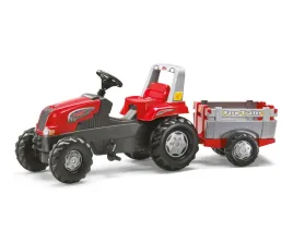rolly-toys-800261-traktor-rolly-junior-rt-z-przyczepa-czerwony
