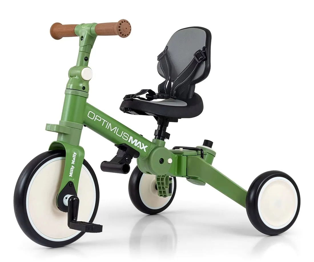 milly-mally-rowerek-5w1-optimus-max-green-stan-nowy