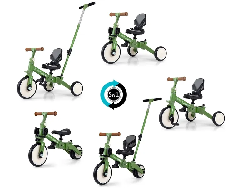 milly-mally-rowerek-5w1-optimus-max-green-maksymalna-waga-dziecka-25-kg