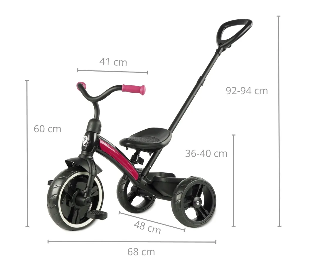 qplay-rowerek-trojkolowy-elite-plus-rose-stan-nowy
