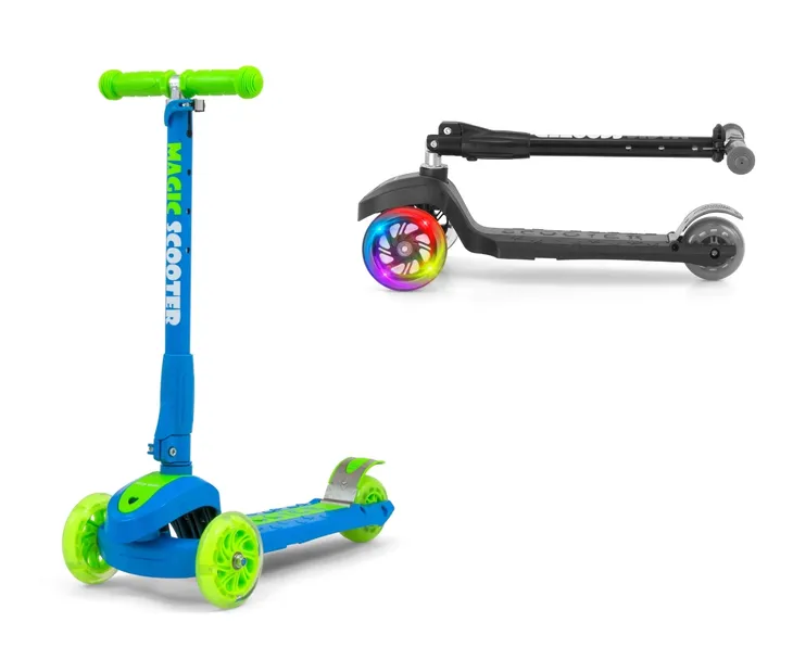scooter-magic-blue-green-wiek-dziecka-3-lata