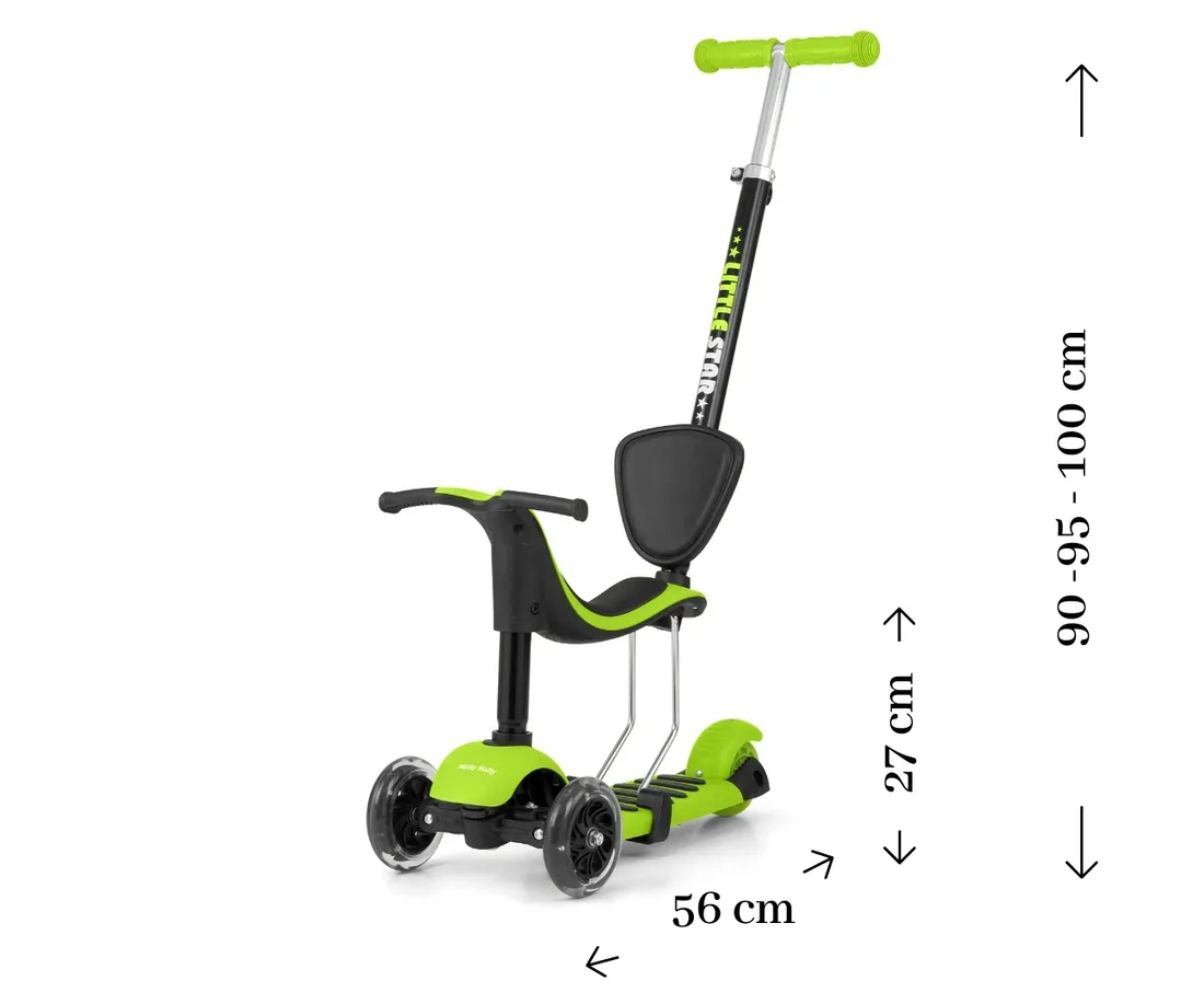 scooter-little-star-green